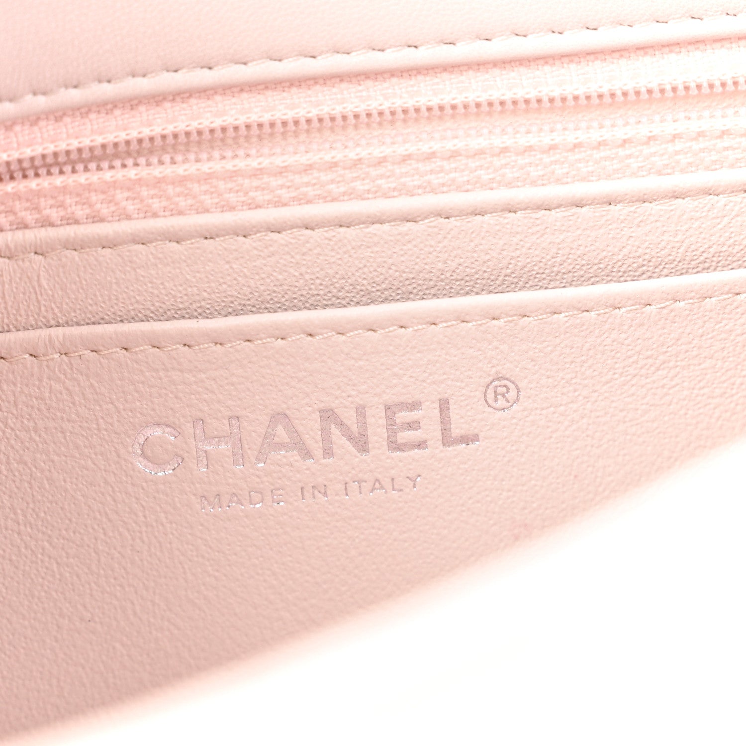 Chanel Lambskin Quilted Mini Rectangular Flap Light Purple 6 of 14