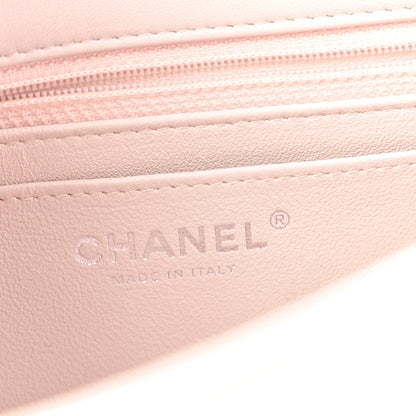 Chanel Lambskin Quilted Mini Rectangular Flap Light Purple 6 of 14
