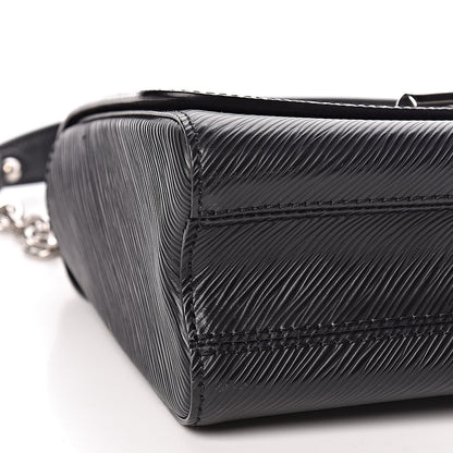 Louis Vuitton Epi Twist Shoulder Bag MM Black 7 of 10