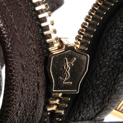 Saint Laurent Sheepskin Medium Cabas ChYc Brown 8 of 9