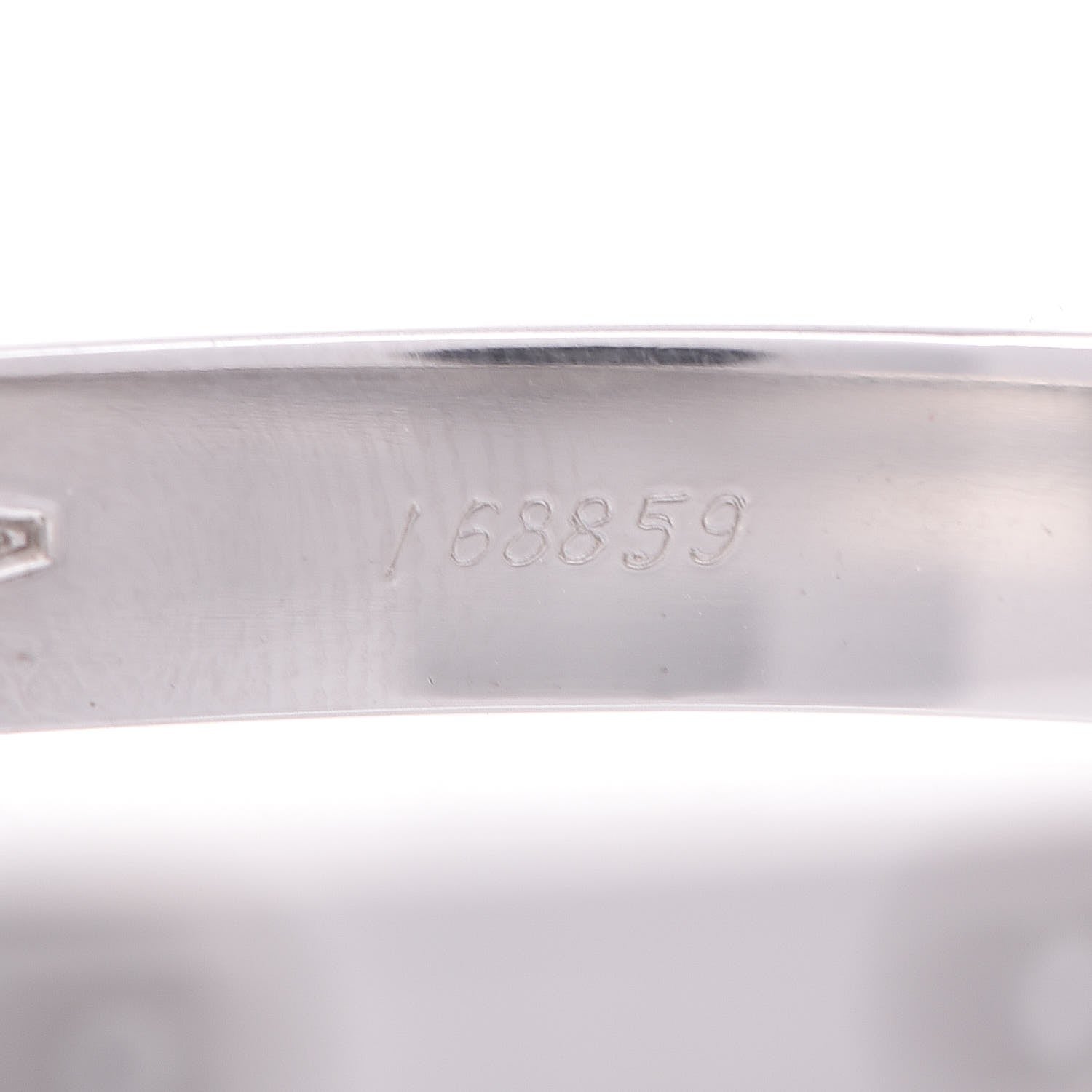 Cartier 18K White Gold LOVE Bracelet 16 6 of 7