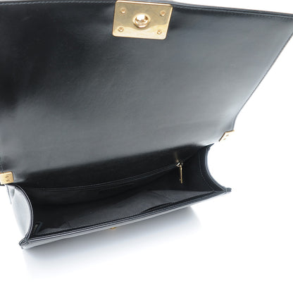 Chanel Lambskin Quilted New Medium Boy Flap Black 5 of 8