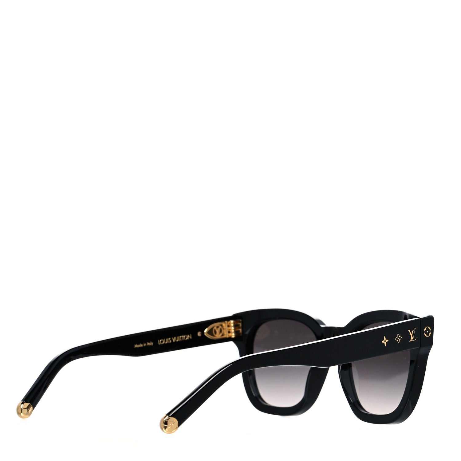 Louis Vuitton Acetate My Monogram Square Sunglasses Z1523W Black 4 of 7