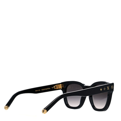 Louis Vuitton Acetate My Monogram Square Sunglasses Z1523W Black 4 of 7