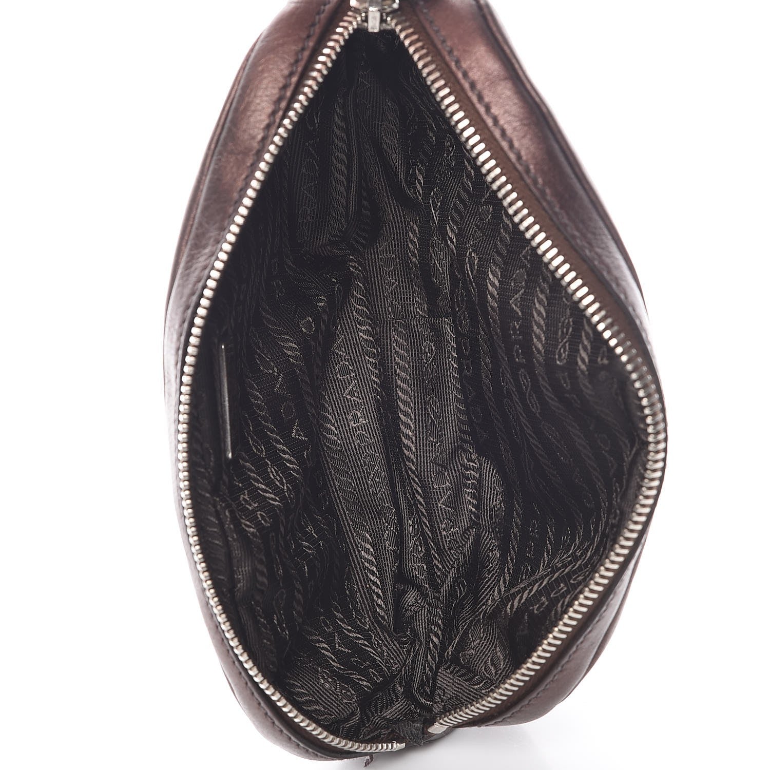 Prada Vitello Mordore Wristlet Antico 5 of 7