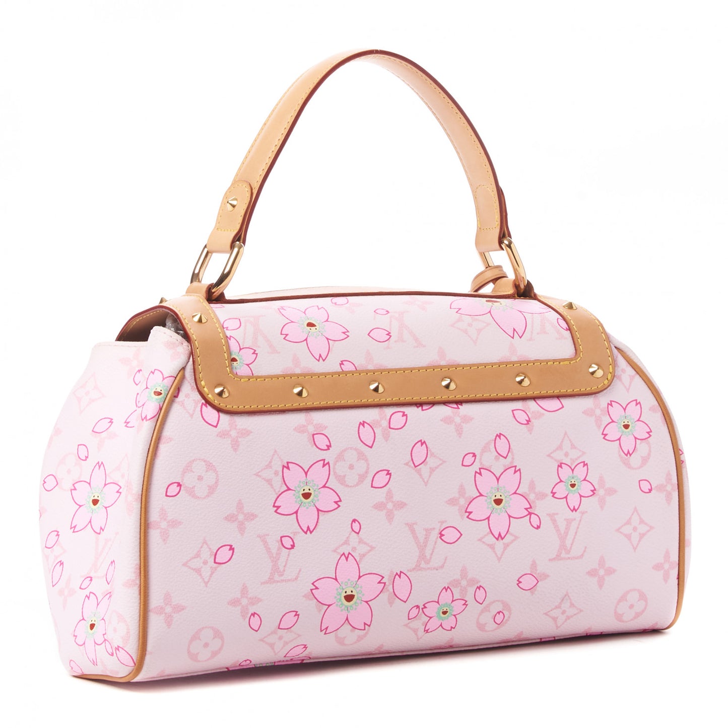 Monogram Cherry Blossom Sac Retro Pink