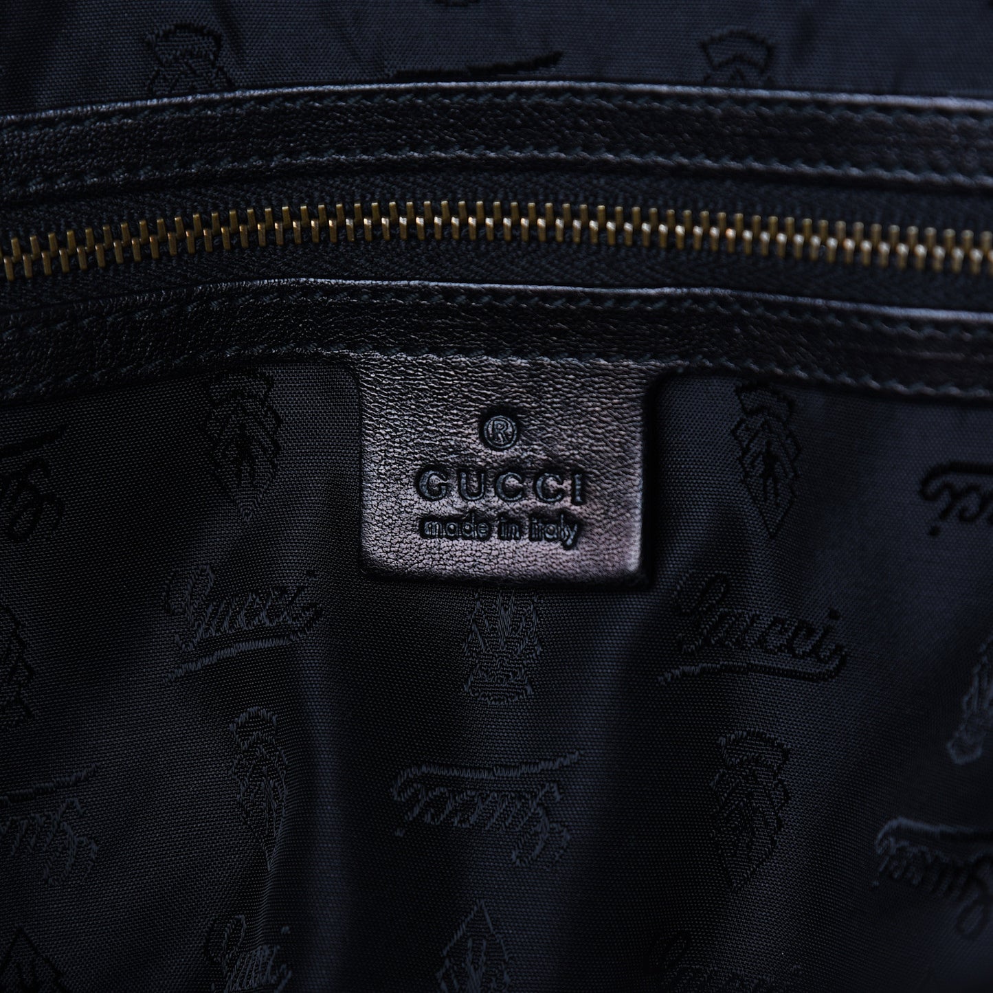 Calfskin Large Jockey Hobo Black