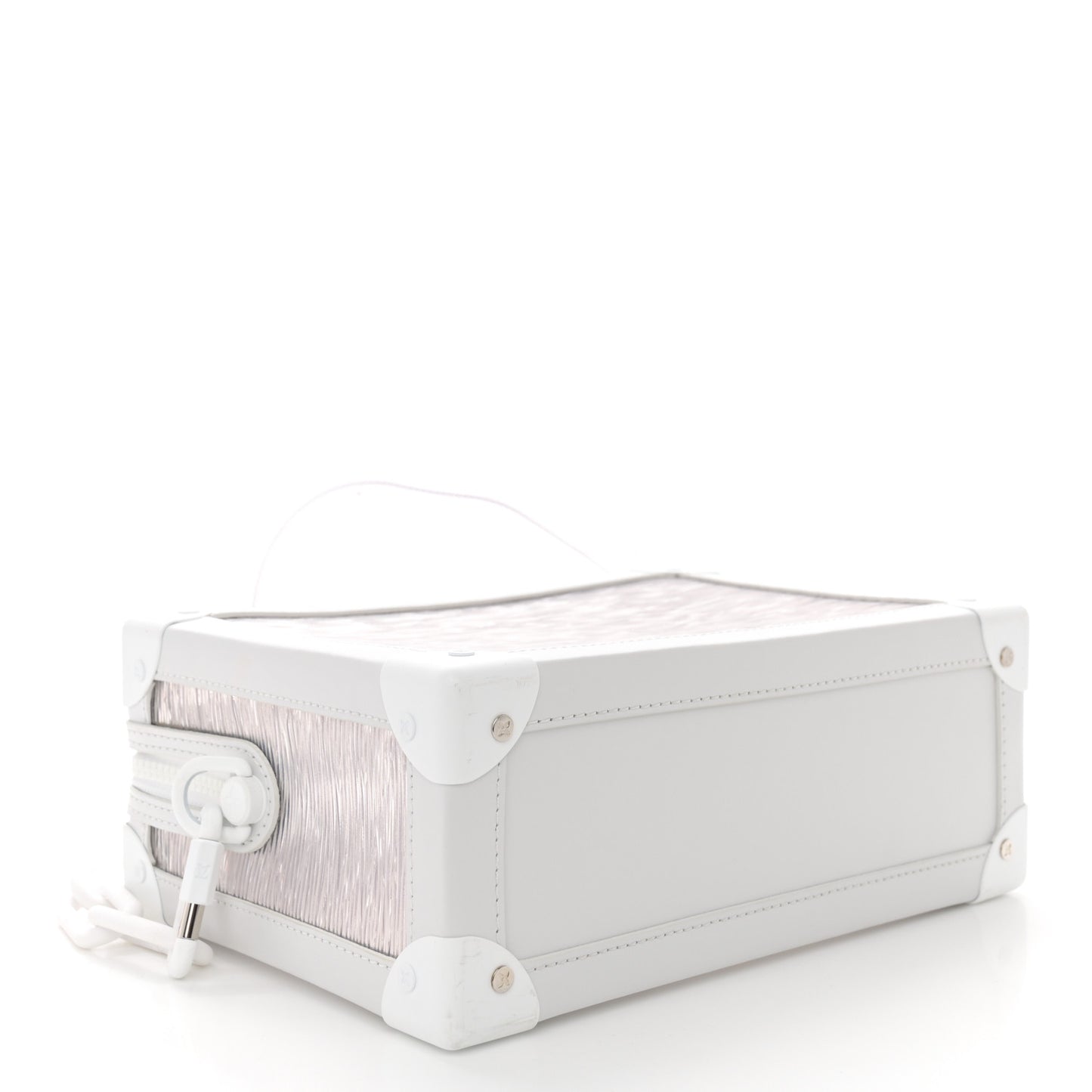Calfskin PVC Epi Plage Soft Trunk Optic White