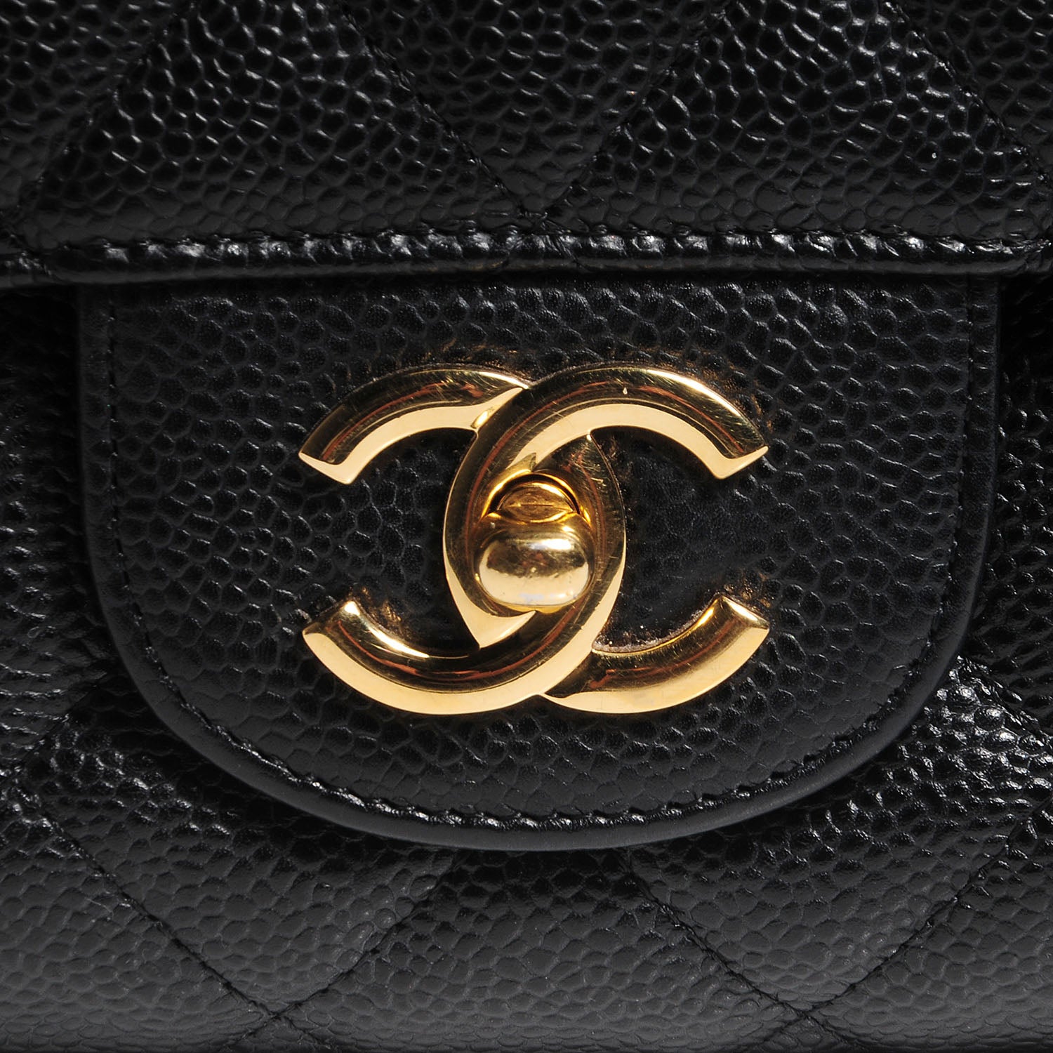 Chanel Caviar Maxi Single Flap Black 6 of 10