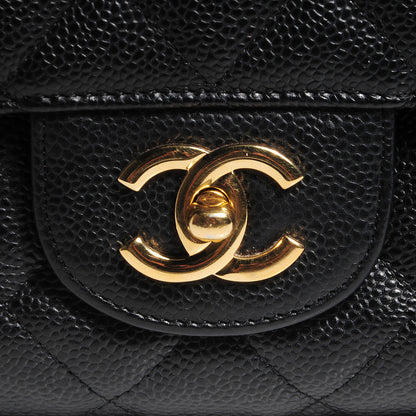Chanel Caviar Maxi Single Flap Black 6 of 10