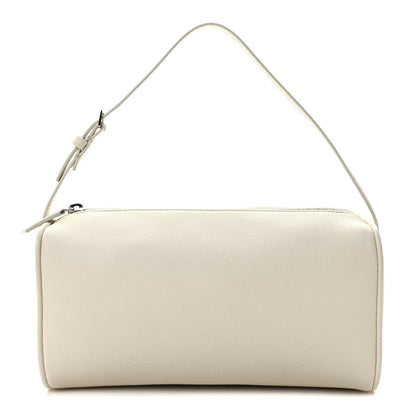 The Row Grained Calfskin 90's Bag Ivory 1 of 12