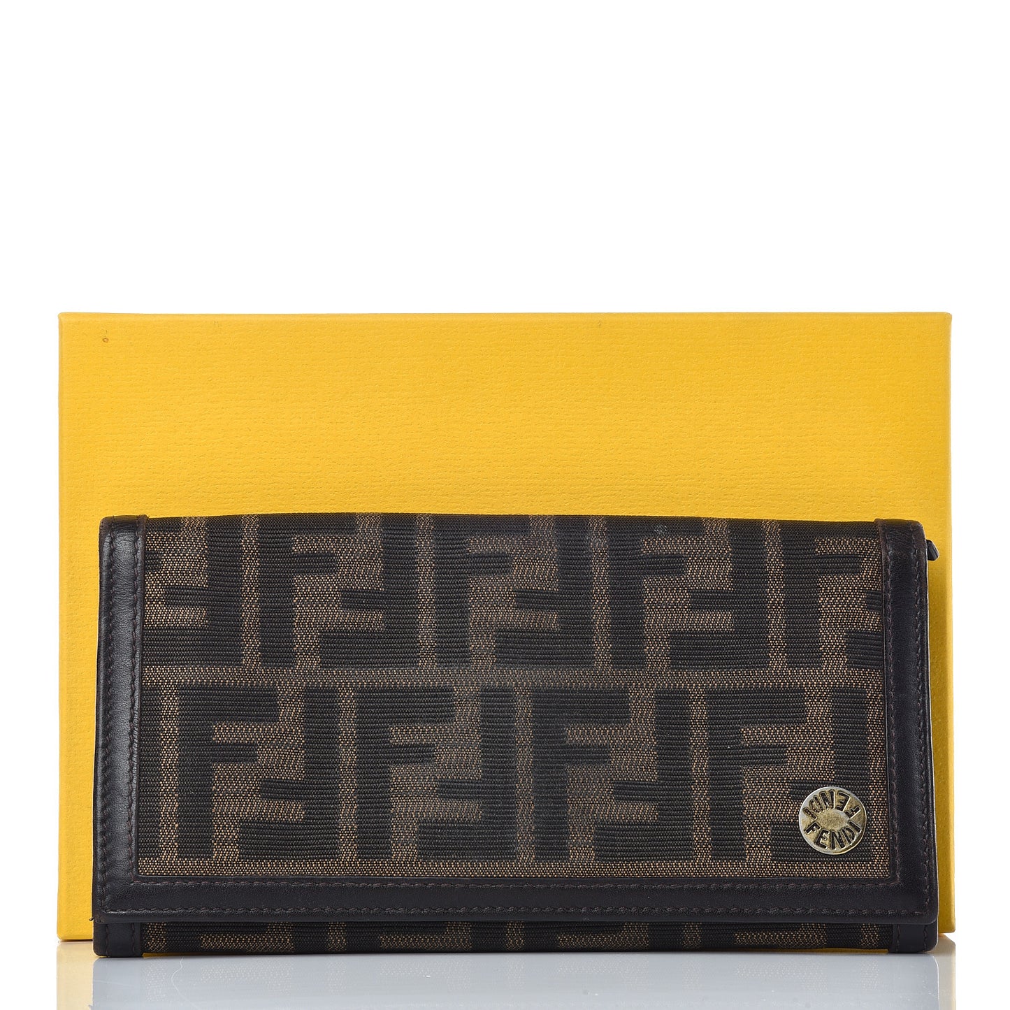 Zucca Continental Wallet Tobacco