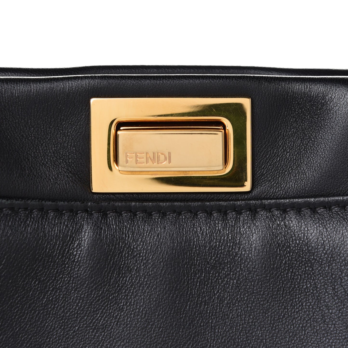 Nappa Mini Peekaboo Iconic Satchel Black