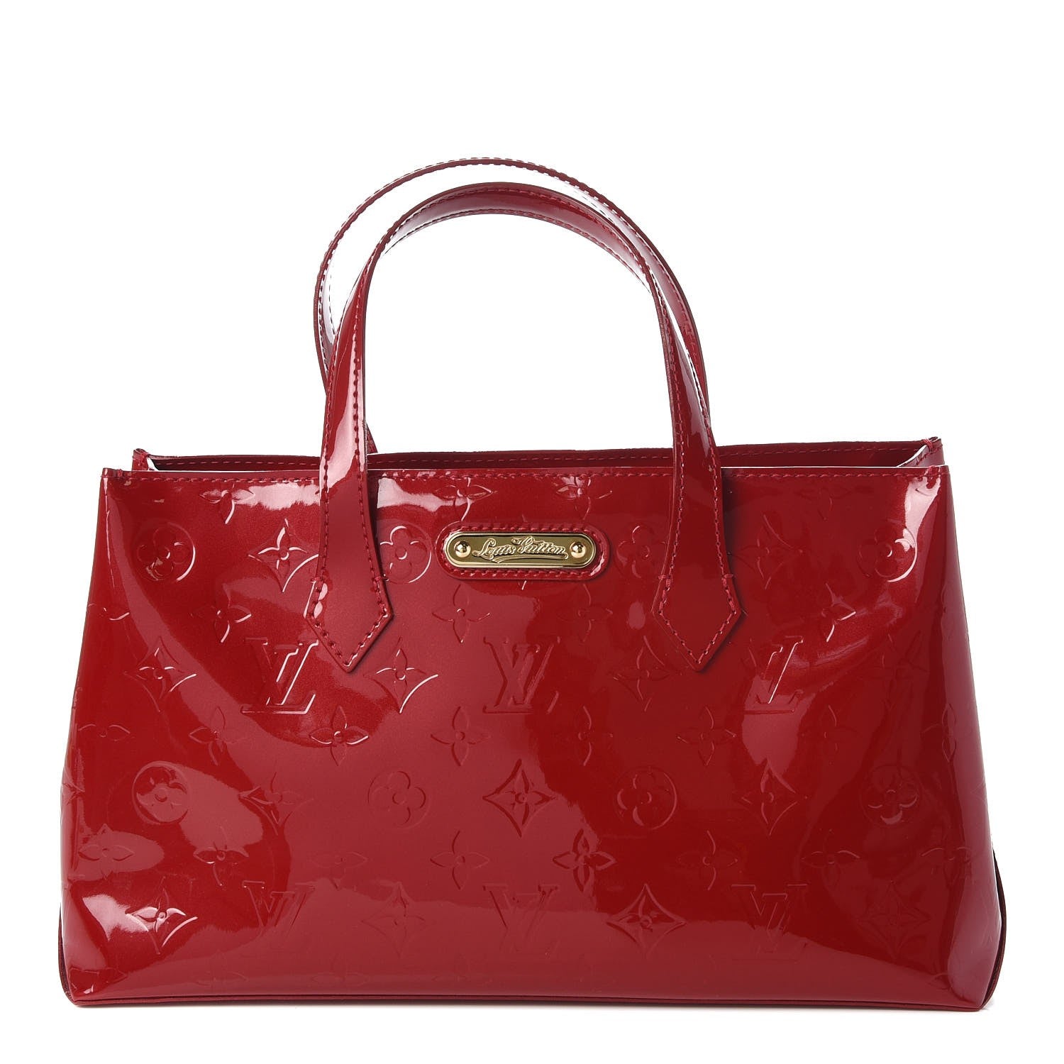 Louis Vuitton Vernis Wilshire PM Pomme D'Amour 1 of 6