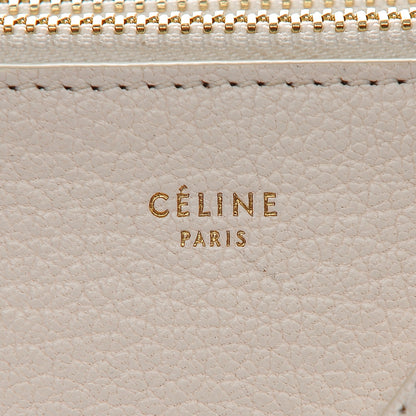 Celine Goatskin Large Trio Crossbody Bag White 7 of 7