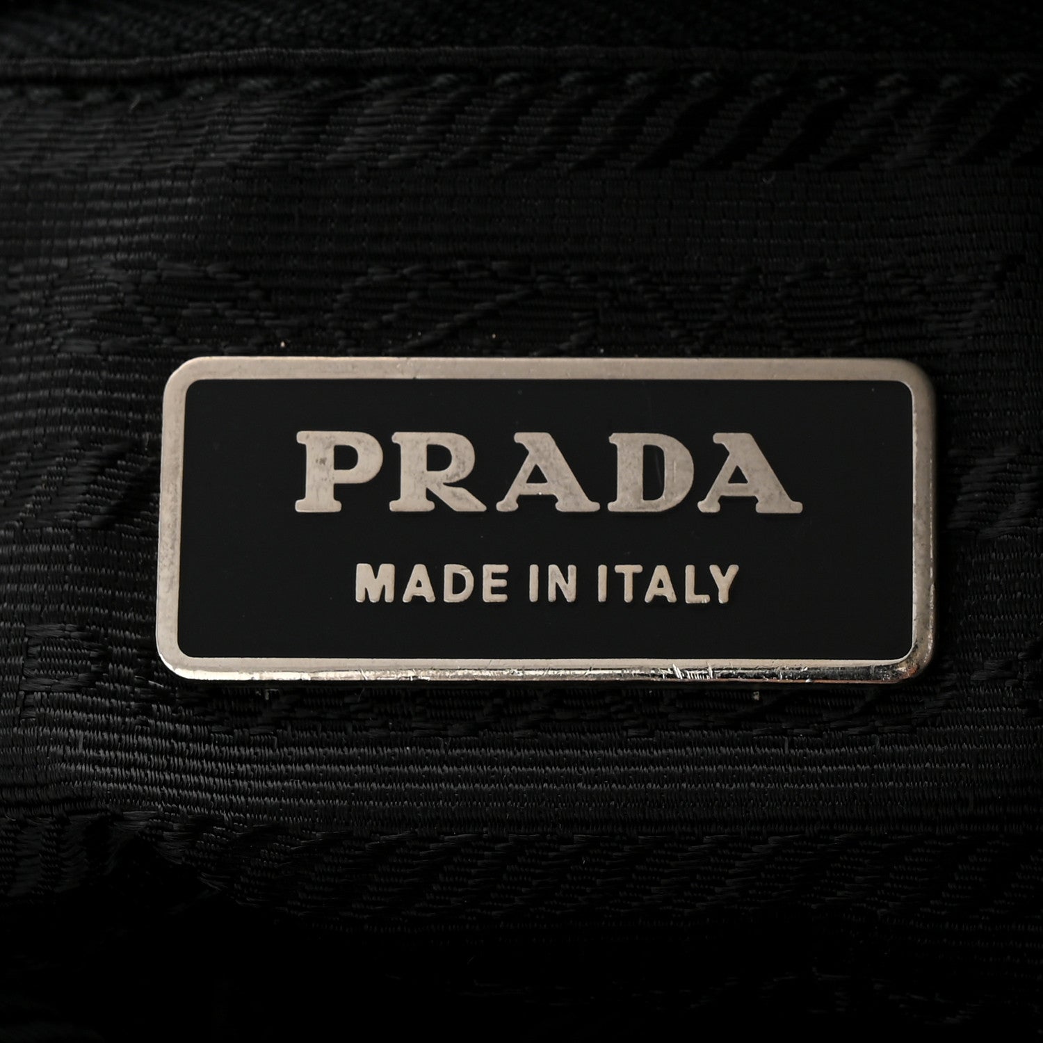 Prada Nylon Vela Flat Messenger Bag Black 6 of 10