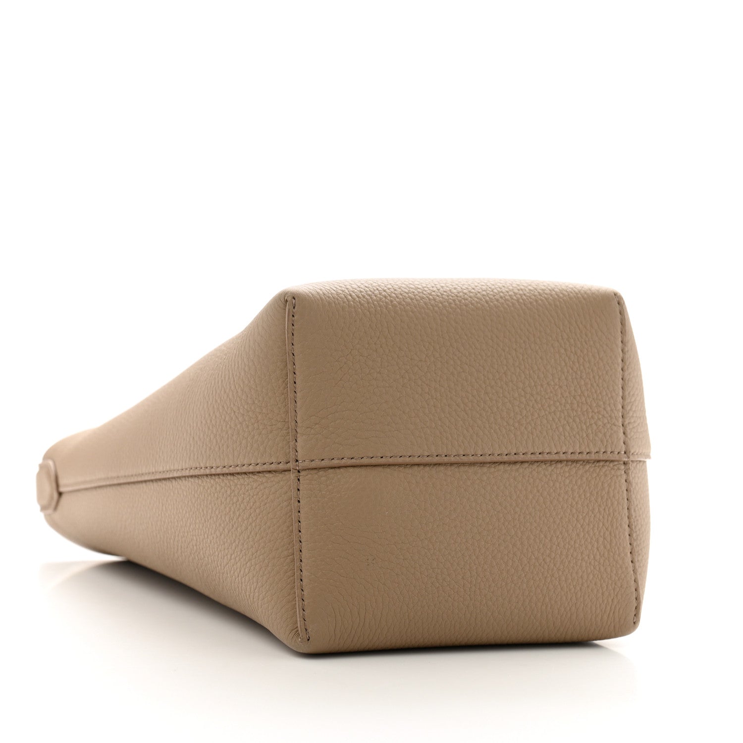 The Row Grained Calfskin Small N/S Park Tote Dark Taupe 4 of 10
