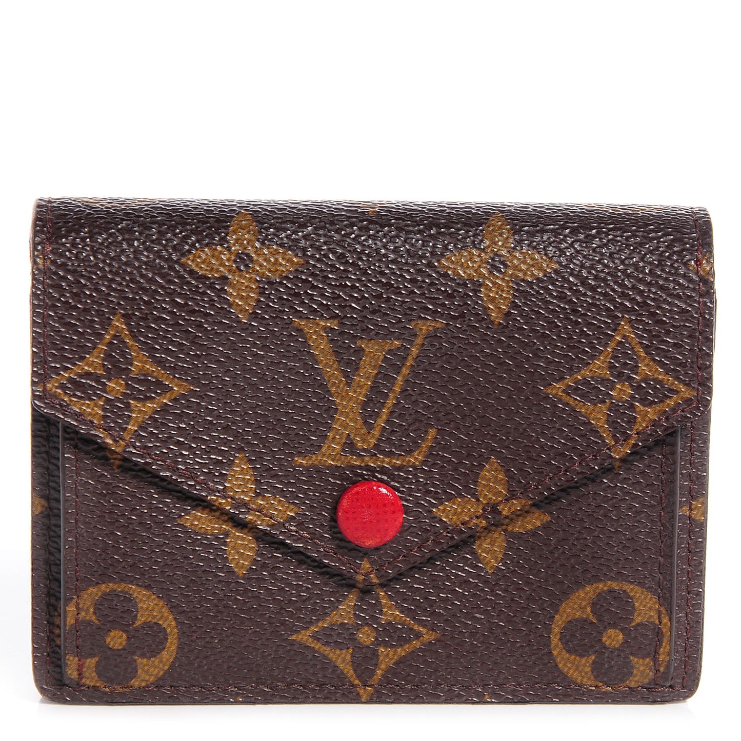 Monogram Compact Marie Wallet Rouge