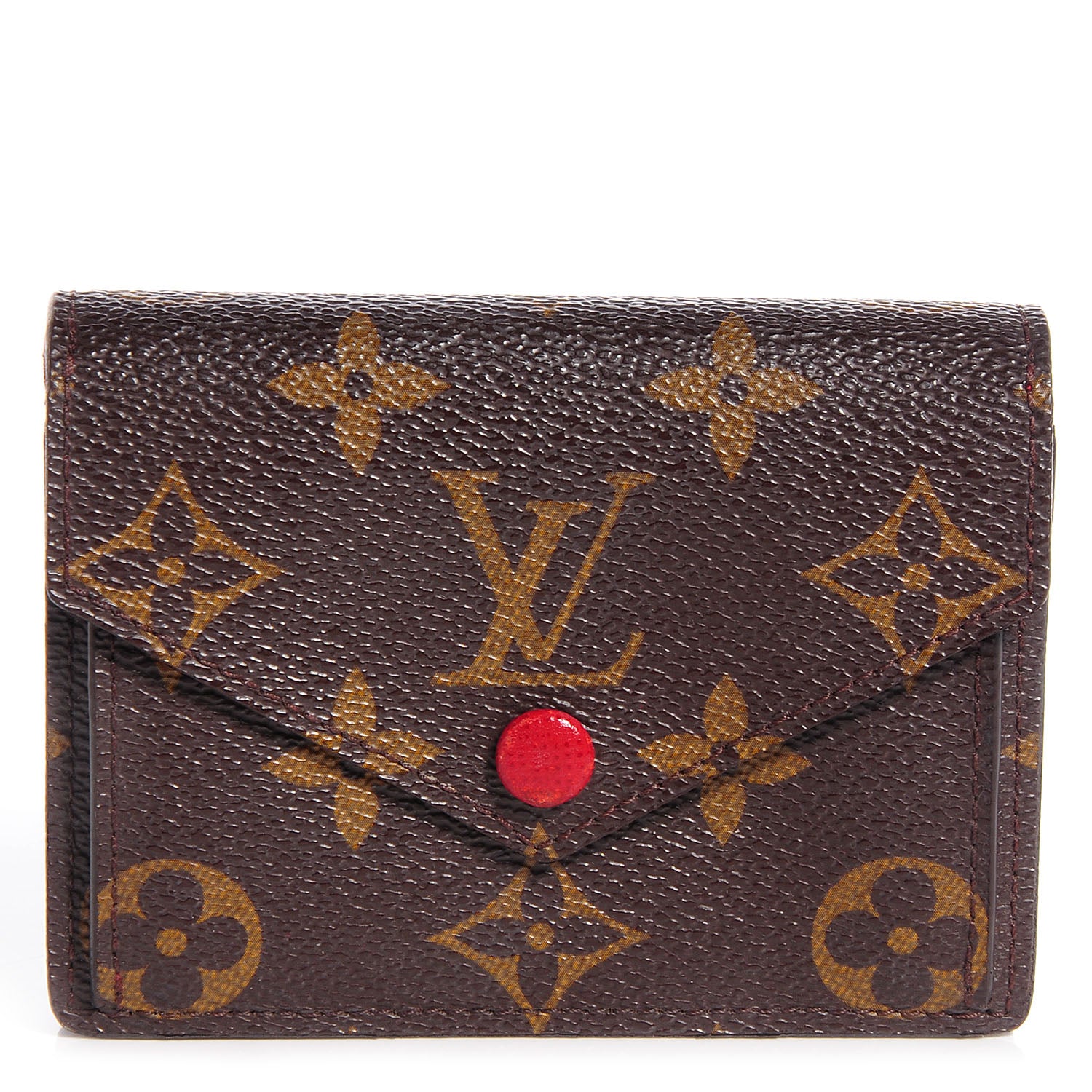 Louis Vuitton Monogram Compact Marie Wallet Rouge 1 of 8