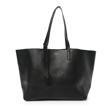 Saint Laurent Calfskin Large Shopping Tote Black 1 of 11