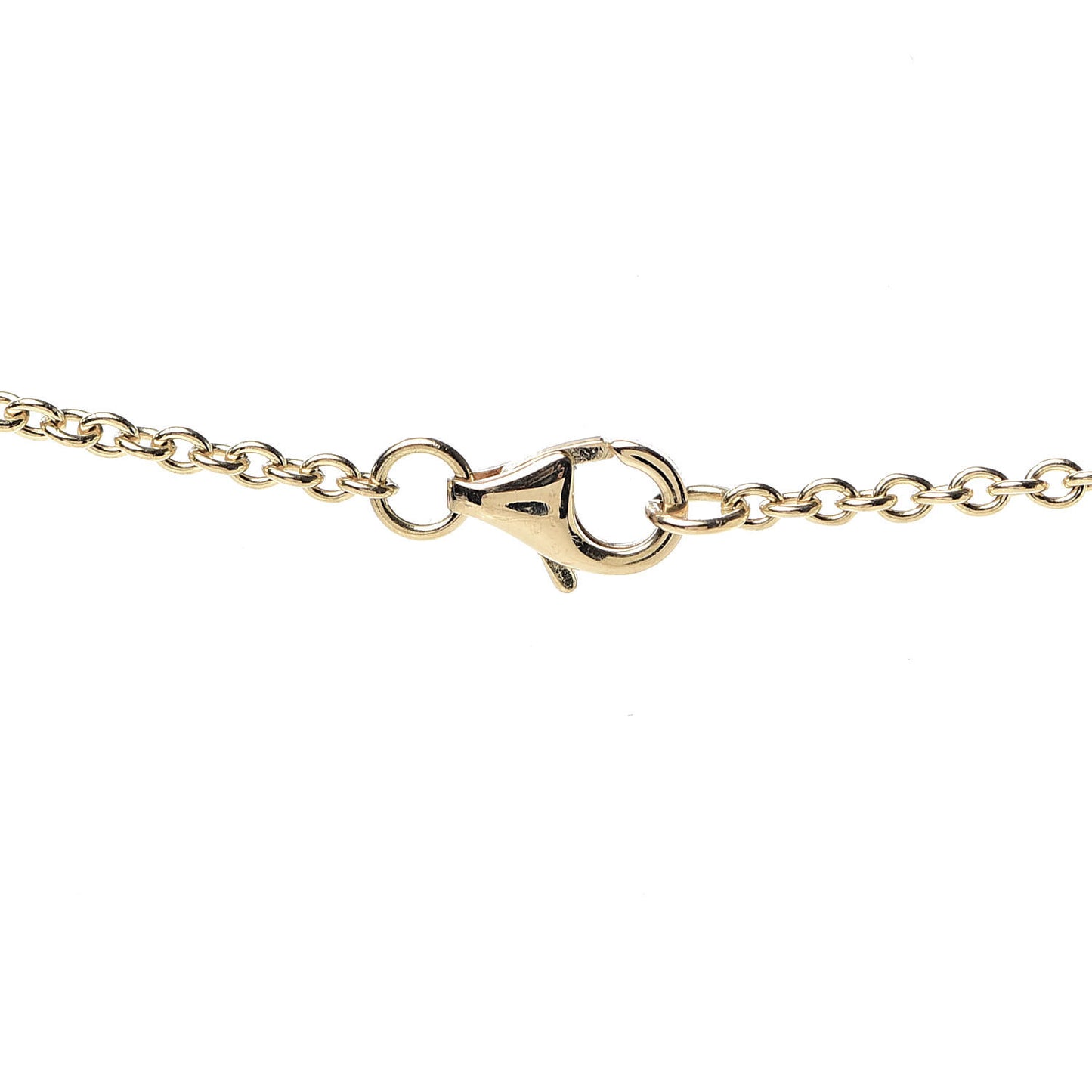 18K Yellow Gold Interlocking LOVE Necklace