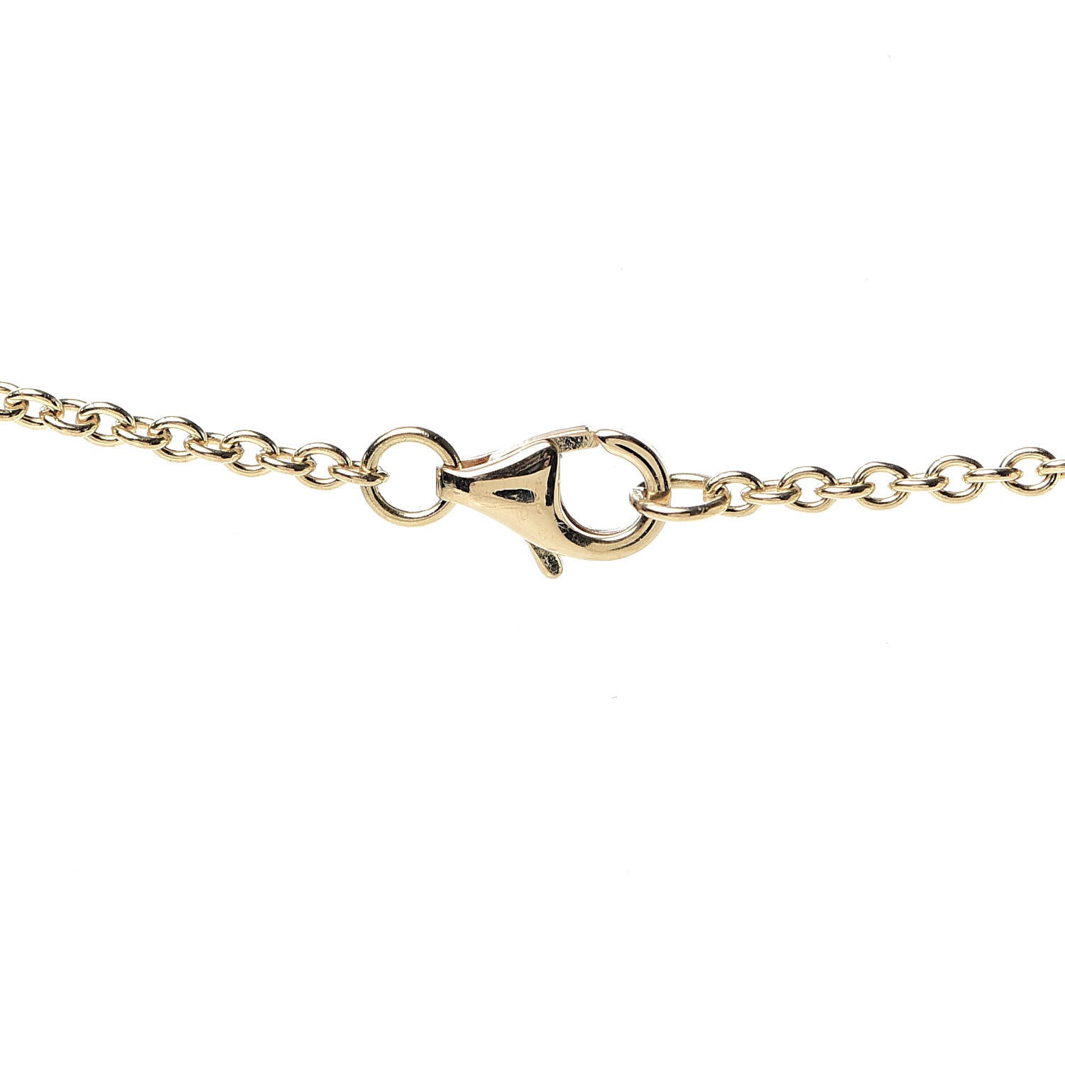 Cartier 18K Yellow Gold Interlocking LOVE Necklace 5 of 6