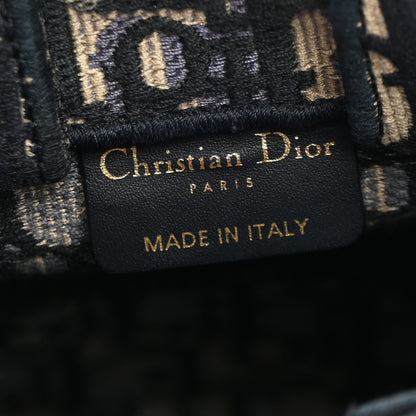 Christian Dior Oblique Mini Book Tote Phone Bag Blue 6 of 11