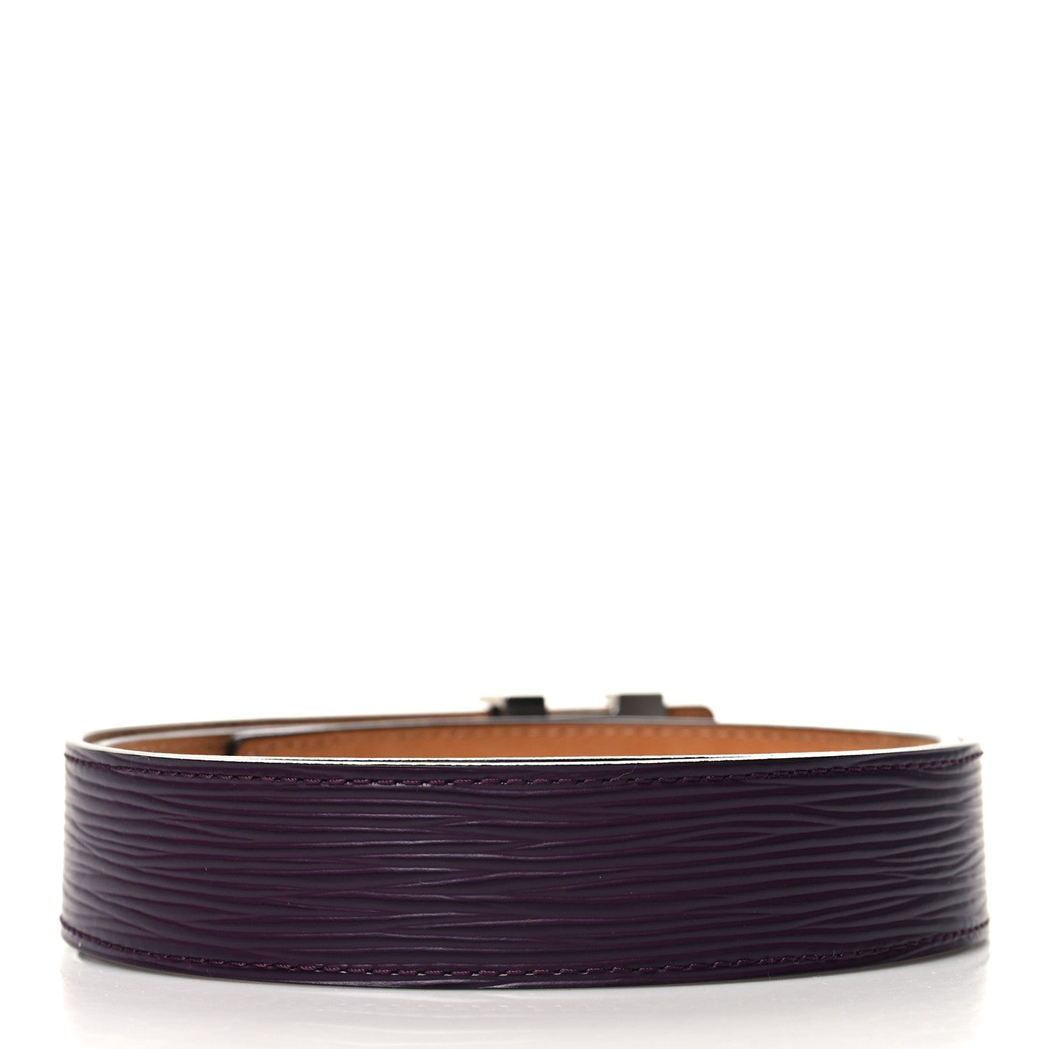Louis Vuitton Epi 30mm LV Initiales Belt 80 32 Purple 2 of 10