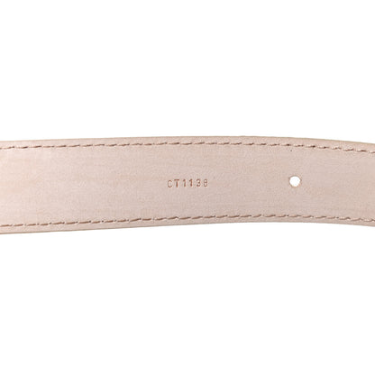 Louis Vuitton Damier Azur 25mm Mini Belt 85 34 5 of 6