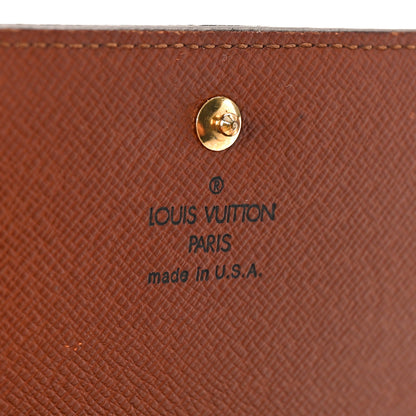Louis Vuitton Monogram Porte-Monnaie Tresor Wallet 6 of 10