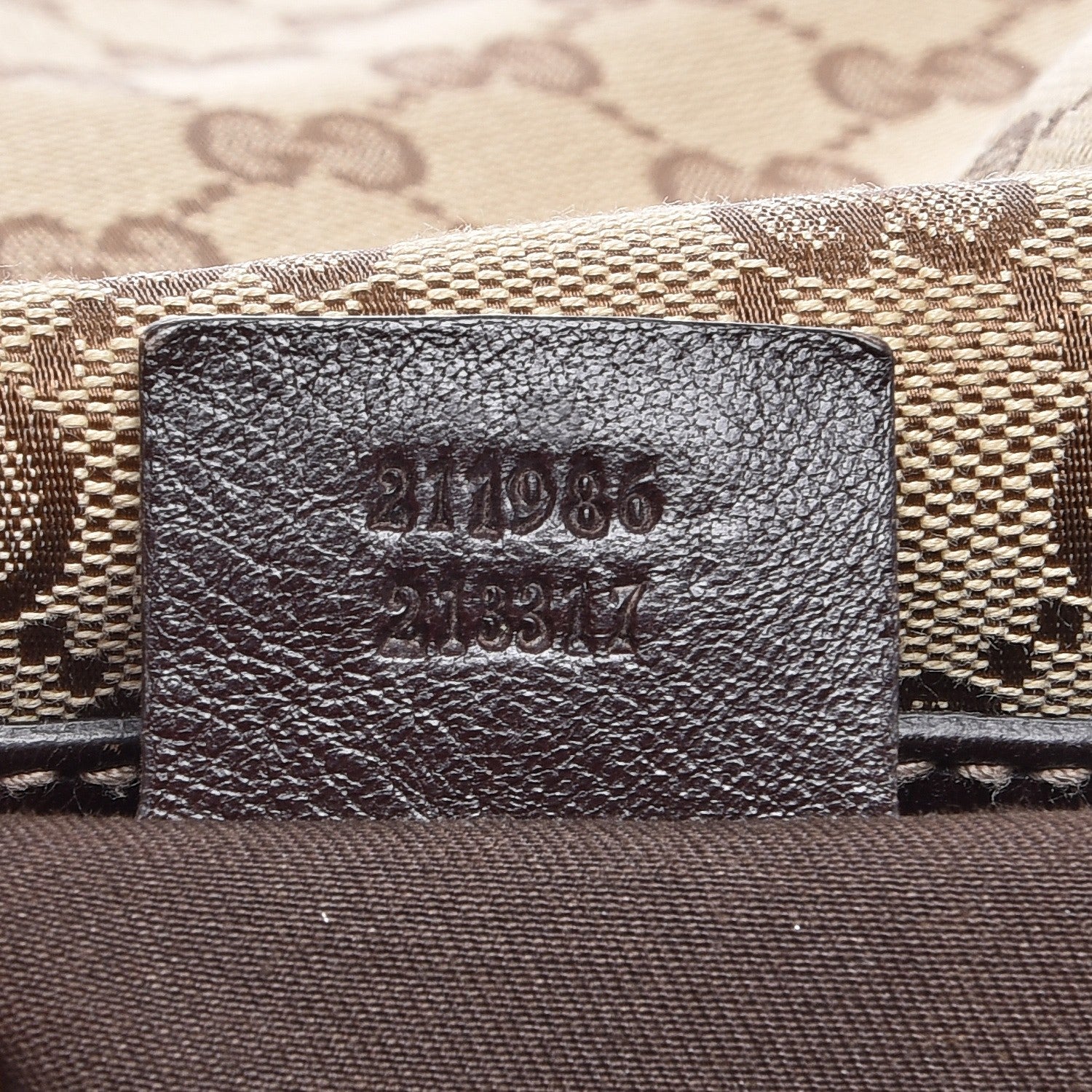 Gucci Monogram Medium Pelham Hobo Dark Brown 7 of 7