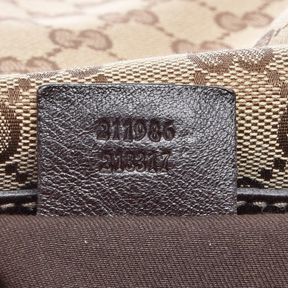 Gucci Monogram Medium Pelham Hobo Dark Brown 7 of 7