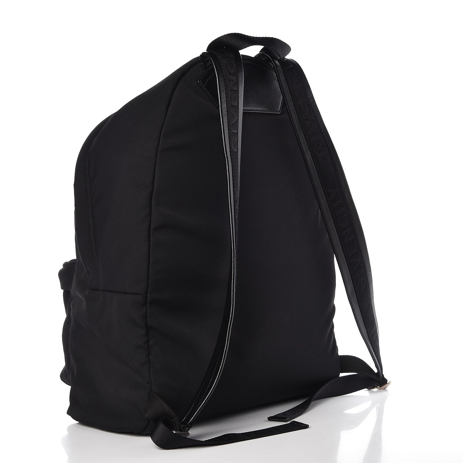 Givenchy Cotton Metal Plate Backpack Black 5 of 12