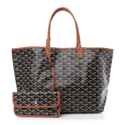 Goyard Goyardine Saint Louis PM Black Gold 1 of 9