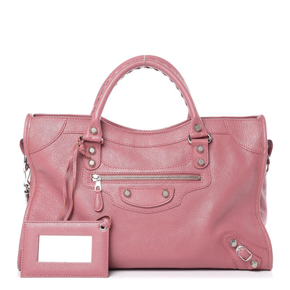 Balenciaga Chevre Hamilton Giant 12 Silver Hardware City Rose Bruyere 1 of 12