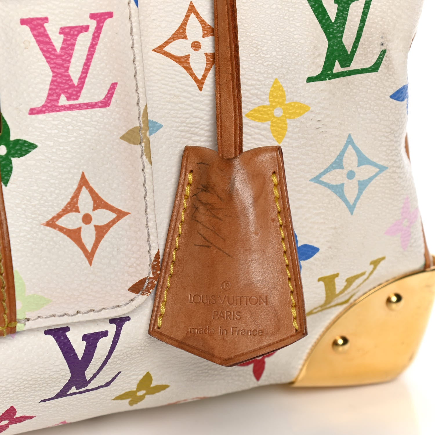 Louis Vuitton Monogram Multicolor Speedy 30 White 11 of 17