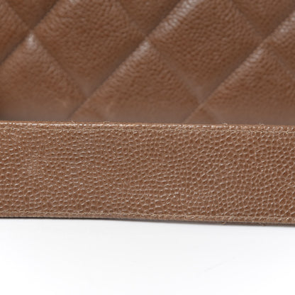 Chanel Caviar Jumbo Single Flap Brown 11 of 14