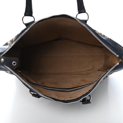 Christian Dior Monogram Duffle Navy Blue 4 of 6