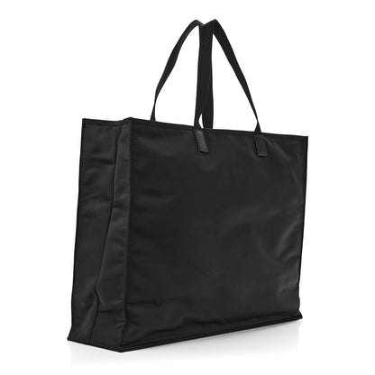 Alexander McQueen Nylon Graffiti Logo Tote Black 3 of 10