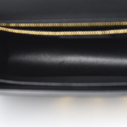 Christian Dior Smooth Calfskin 30 Montaigne Flap Bag Black 9 of 13