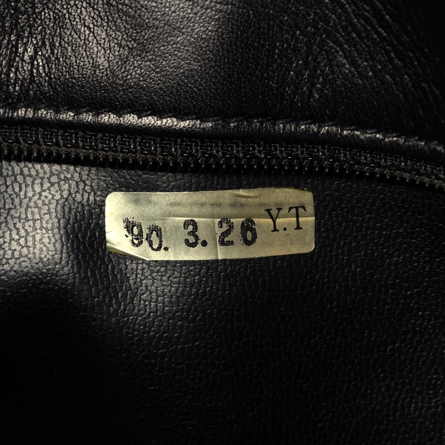 Chanel Lambskin Stitched Shopper Tote Black 13 of 21