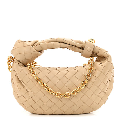 Bottega Veneta Nappa Intrecciato Mini Chain Jodie Porridge 1 of 10