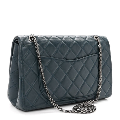 Chanel Aged Calfskin Quilted 2.55 Reissue 227 Green 3 of 11