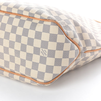 Louis Vuitton Damier Azur Delightful MM Rose Ballerine 8 of 8