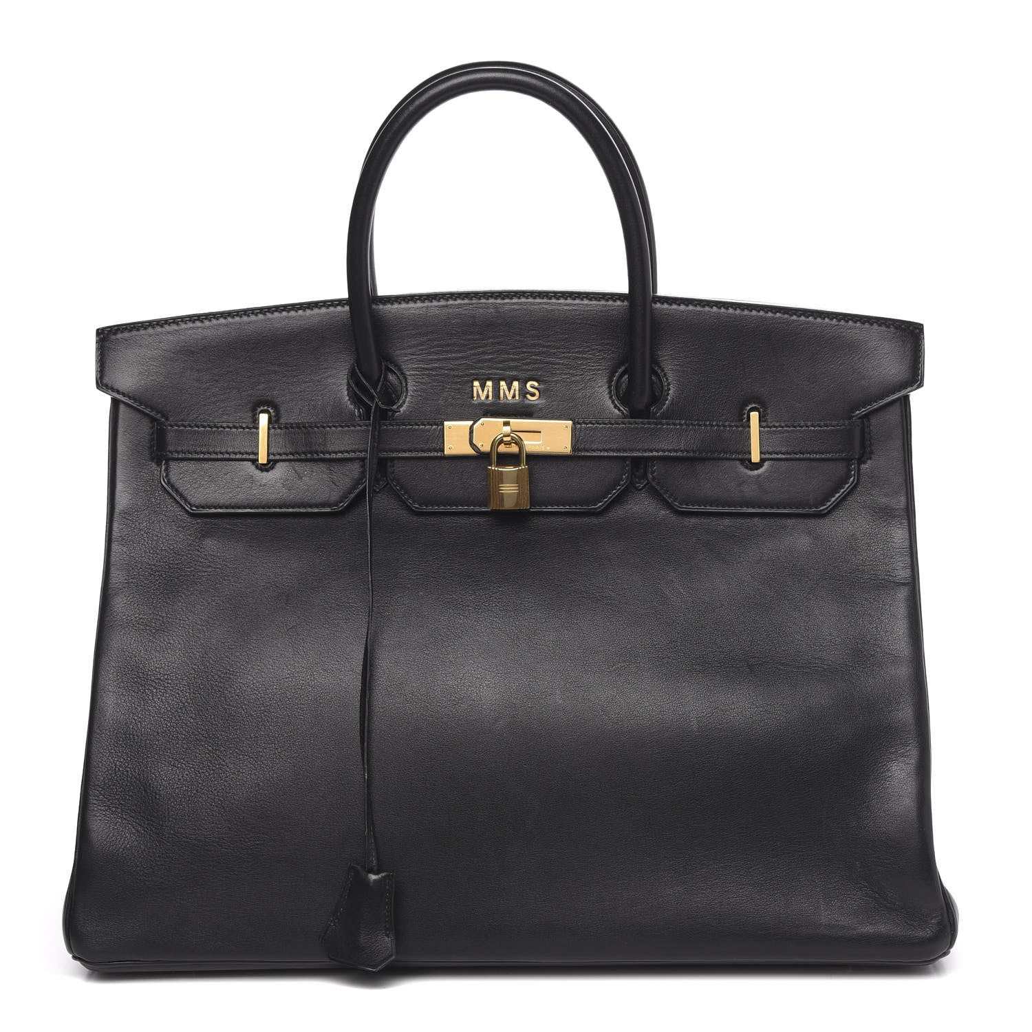 Hermes Evercalf Birkin 40 Black 1 of 34