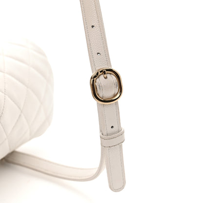 Chanel Caviar Quilted Mini Urban Spirit Backpack White 19 of 30