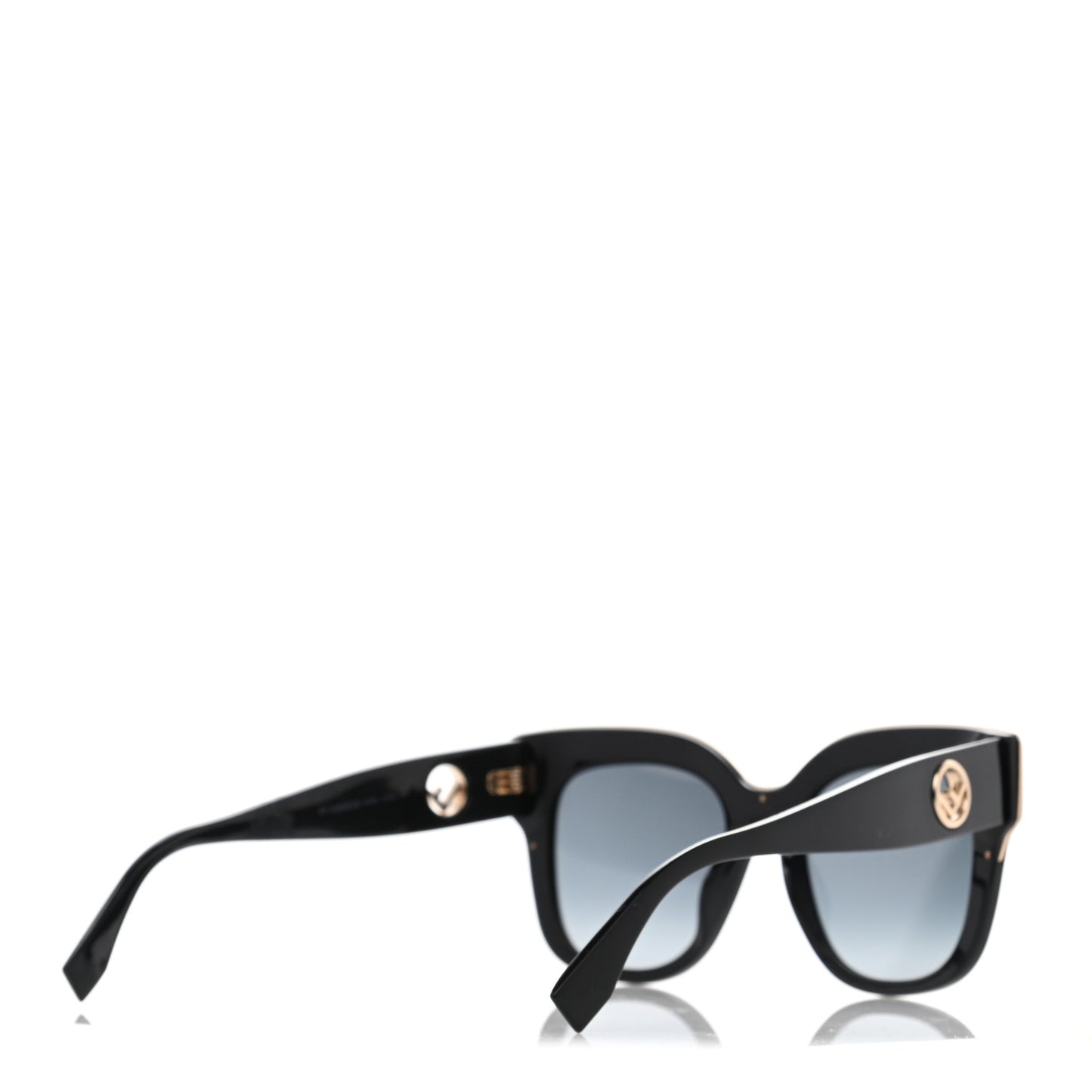 Acetate F is Fendi Sunglasses FF 0359/G/S Black