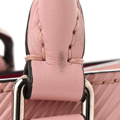 Louis Vuitton Epi Sac Plat BB Rose Ballerine 10 of 10