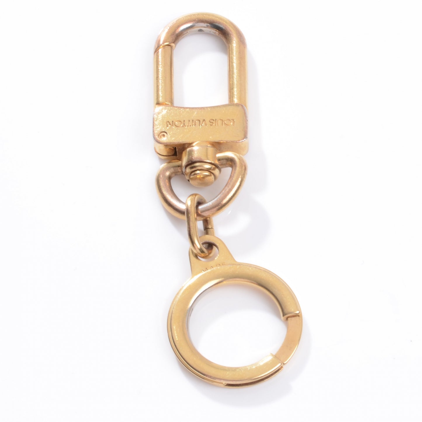 Gold Pochette Extender Key Ring