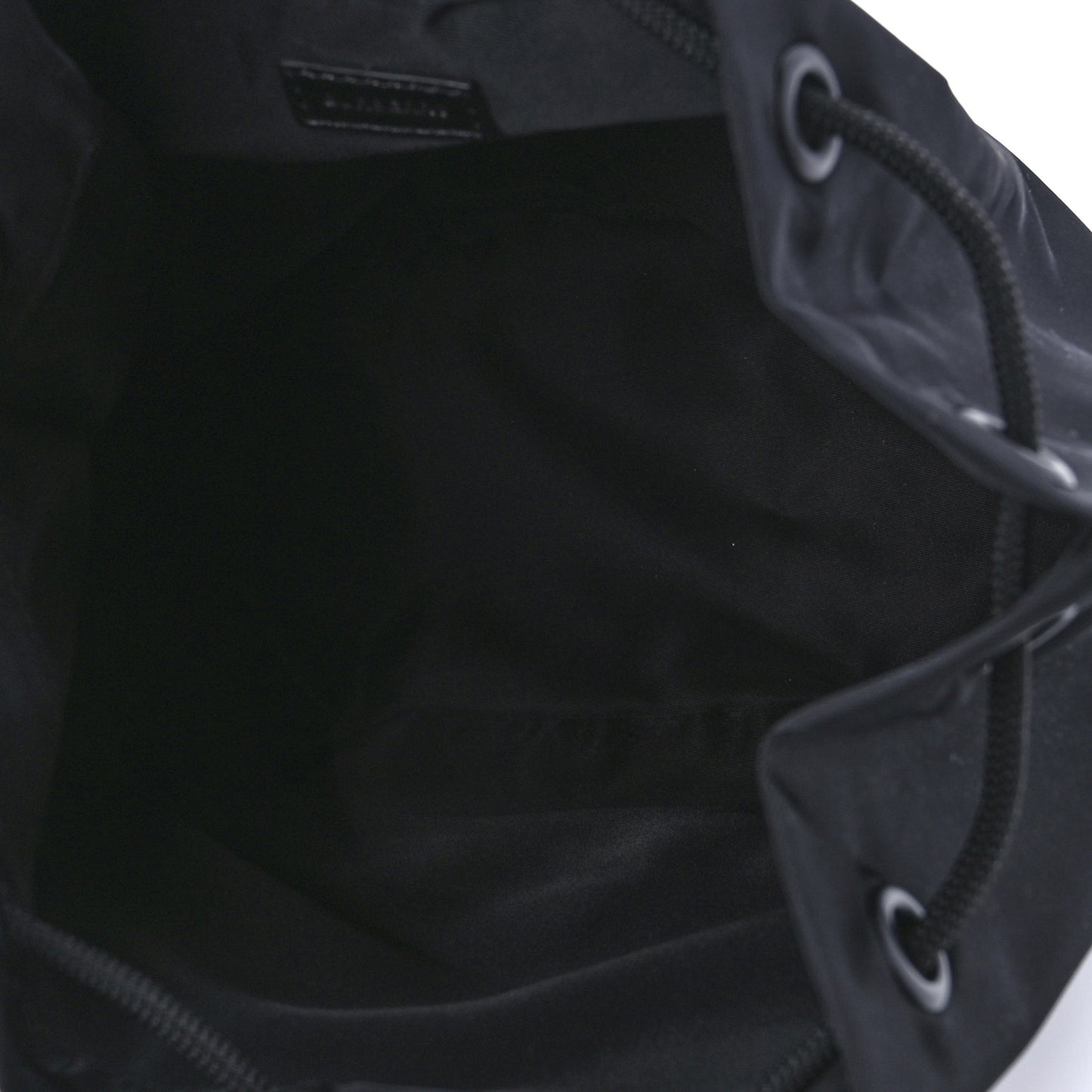 Econyl Phoebe Drawcord Pouch Black